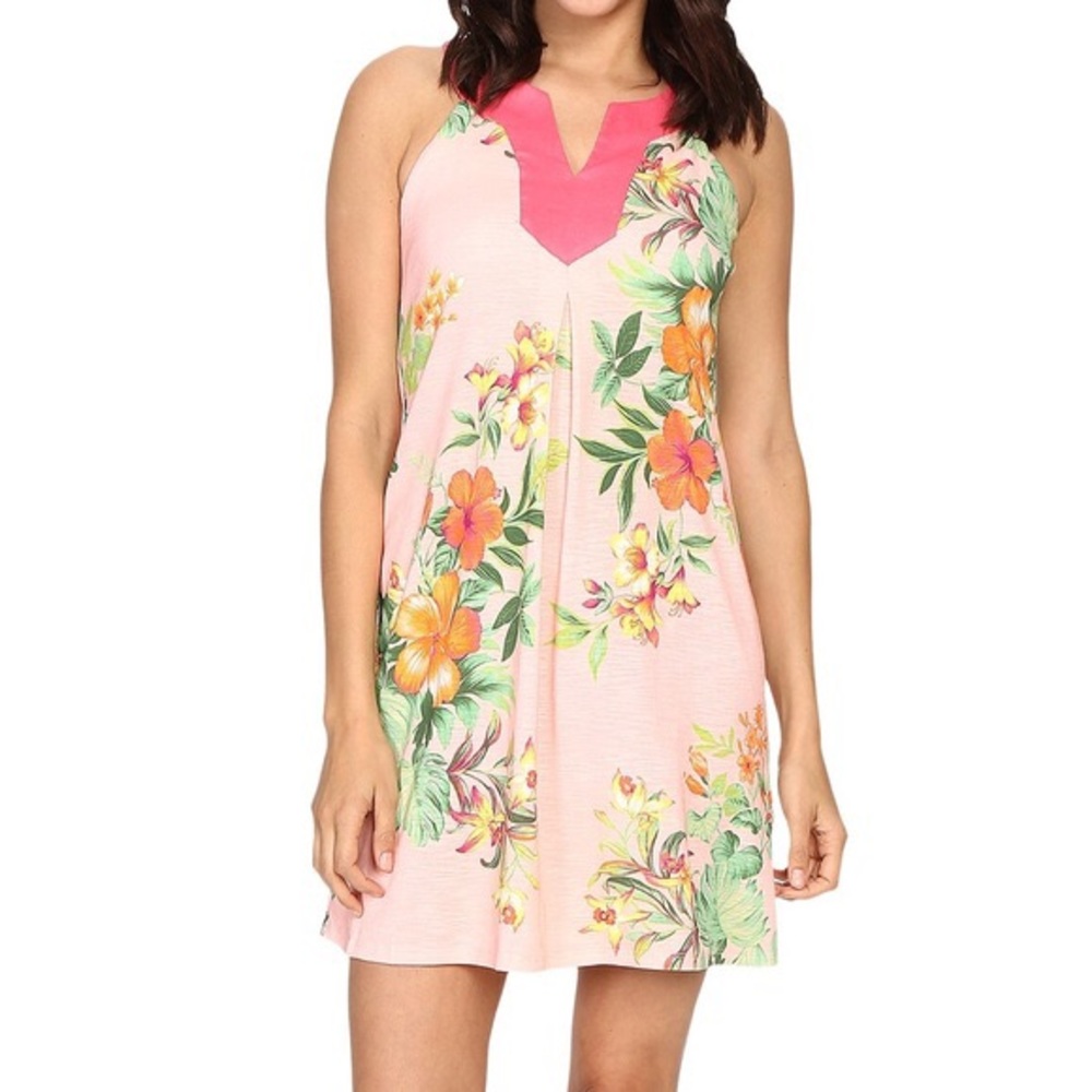Tommy Bahama Pink Tropical floral Dress